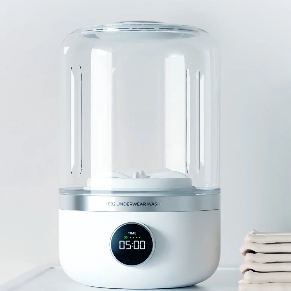 Portable Mini Washing Machine — Rechargeable, Compact, and Perfect for Small Loads