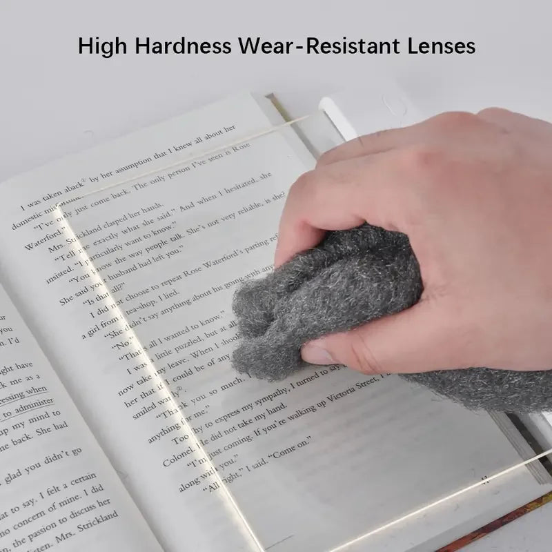 Smart LED Book Light – Rechargeable, Eye Protection, Adjustable Brightness for Night Reading